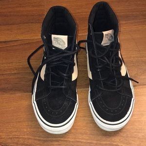 Black high top vans